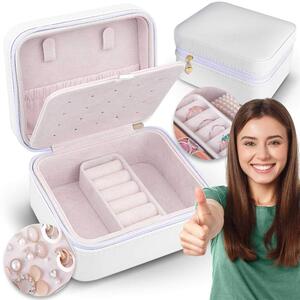 Elegant smyckeskrin MS-702 Massido - vit