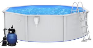 Pool med sandfilterpump 460x120 cm