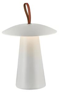 Uppladdningsbar Lampa Ara, h. 29 cm, vit