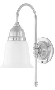 Ahlström vägglampa nickel