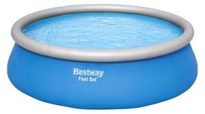 Bestway Uppblasbar pool Fast Set rund 457x122 cm -