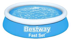 Bestway Uppblasbar pool Fast Set rund 183x51 cm bla -