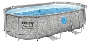 Bestway Pool Power Steel med tillbehor 427x250x100 cm -