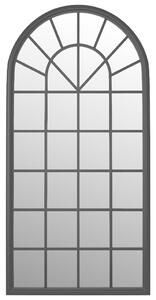 Spegel svart 90x45 cm järn för inomhusbruk