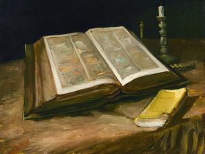 Bildreproduktion Still Life with Bible, 1885, Vincent van Gogh