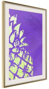 Inramad Poster / Tavla - Strong Contrast - 20x30 Guldram med passepartout