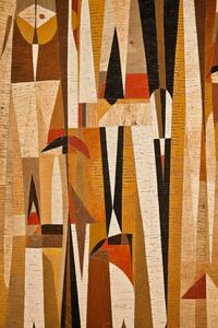Illustration Mosaic Nature, Treechild, (26.7 x 40 cm)