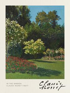 Bildreproduktion In the Garden - Claude Monet