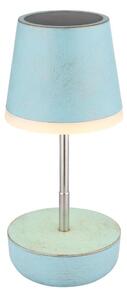 Globo 36638B - LED solcellslampa 10xLED/0,06W/3V IP44 blå
