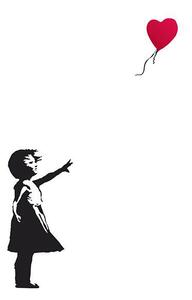 Poster, Affisch Banksy Street Art - Hope