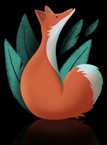 Illustration Foxy Trot, Fadil Roze