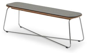 Fritz Hansen - Lilium Bench Cushion Charcoal - Dynor och kuddar - Grå
