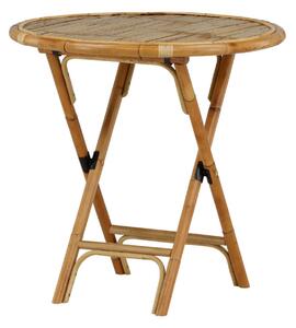 Cane Cafébord Rund 80 cm - Brun