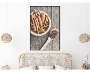 Inramad Poster / Tavla - Kitchen Essentials - 20x30 Svart ram