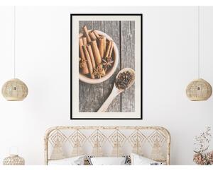 Inramad Poster / Tavla - Kitchen Essentials - 20x30 Svart ram