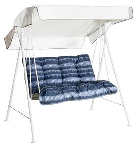 Duo 2- pers. hammock, 86B - Vit/bla
