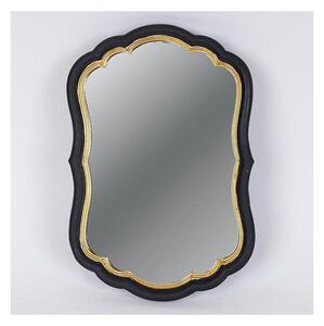 Väggspegel 34,5x23,2 cm svart/guld