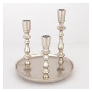 Ljusstake 20x19 cm silver