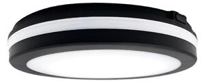 Top Light - LED badrumslampa COMET LED/15W/230V IP54 diameter 20 cm svart