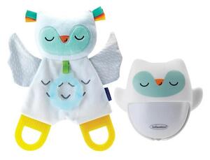 Infantino - Nattlampa med ett gosedjur med ljus Owl