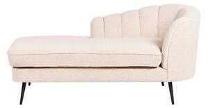 Allier Schäslong 150 cm Höger - Beige/Svart