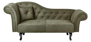 Lattes Schaslong 192 cm Vanster - Gron