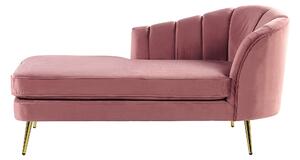 Allier Schäslong 150 cm - Guld/Rosa