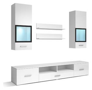 Hannah TV-mobelset - Vit/Svart