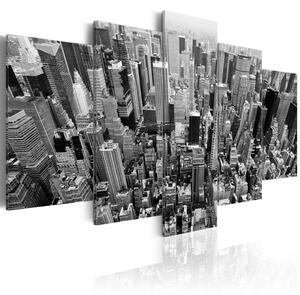 Canvas Tavla - Skyscrapers in New York - 100x50