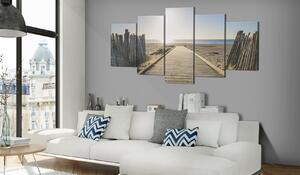 Canvas Tavla - Sea Promenade - 100x50