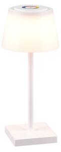 SANCHEZ LED-Utebordslampa Uppladdningsbar Vit - Vit