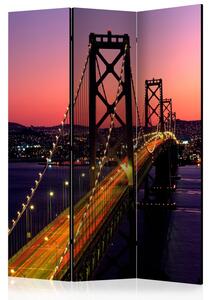 Rumsavdelare / Skärmvägg - Charming evening in San Francisco - 135x172