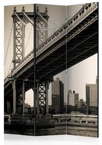 Rumsavdelare / Skärmvägg - Manhattan Bridge, New York - 135x172