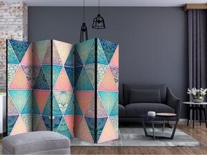 Rumsavdelare / Skärmvägg - Oriental Triangles II - 225x172