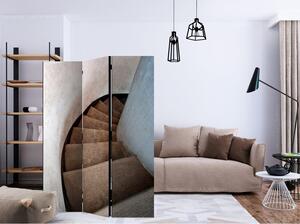 Rumsavdelare / Skärmvägg - Spiral stairs - 135x172