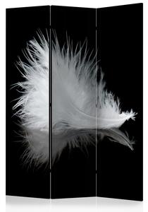 Rumsavdelare / Skärmvägg - White feather - 135x172