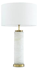 Lxry bordslampa vit/mässing 75cm