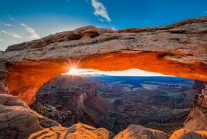 Fotografi Sunrise at Mesa Arch, Michael Zheng