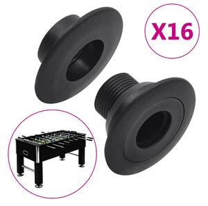 Lager for fotbollsbord med 15,9/16 mm stavar 16 st -