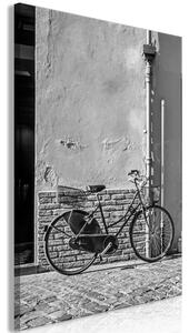Canvas Tavla - Old Italian Bicycle Vertical - 40x60