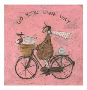 Konsttryck Sam Toft - Go Your Own Way