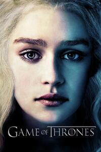 Konsttryck Game of Thrones - Daenerys Targaryen, (26.7 x 40 cm)