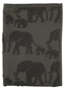 Handduk elefant grå 30x50 cm