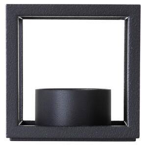 Audo Copenhagen - Kubus T, Candle Holder, Black - Ljusstakar - Søren Lassen - Svart