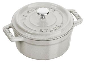 Staub - La Cocotte Rund Gryta Ø 10 cm - White Truffle - Grytor och kastruller - Vit