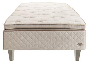 DUX - Dux 10 resårbotten fast 120x200 cm/ Top Pad Bäddmadrass/ Konisk oatmeal 20 cm - Sängar - Beige