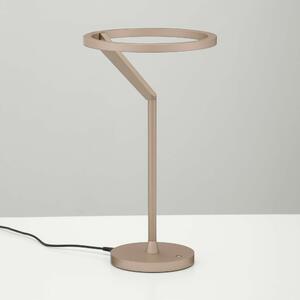 Nova Luce Bordslampa Tilia Mocca Kaffe Matt