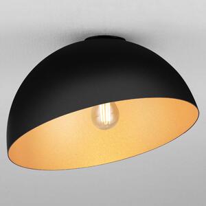 Nova Luce Taklampa Onia Svart, Guld Matt Ø 29 cm