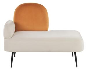 Toshio Schäslong 76 cm Vänster - Vit/Orange