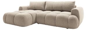 Handu Bäddsoffa med Divan 3-sits i Bouclé - Beige